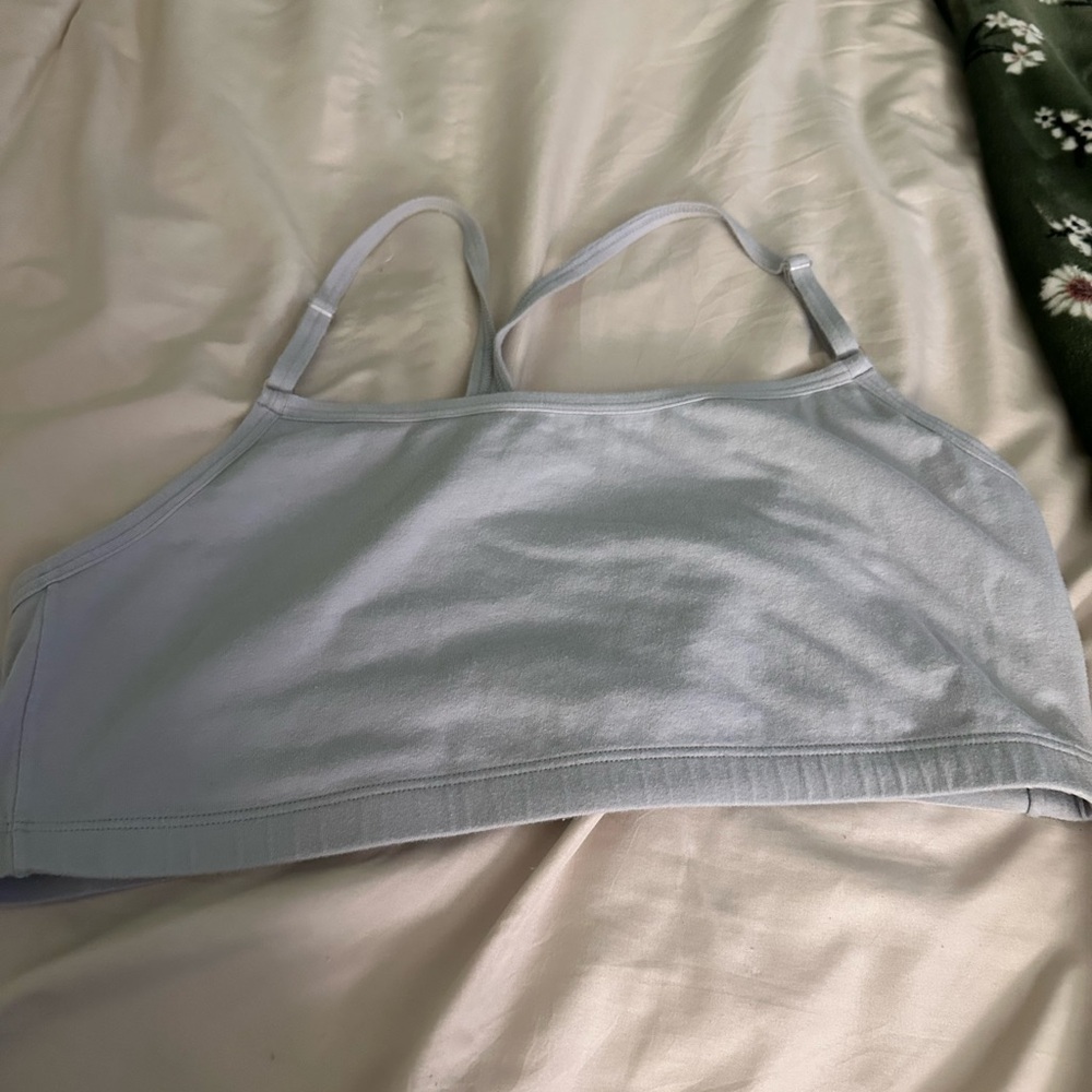 Fruit of the Loom Light Blue Cotton Bralette